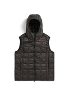 TAION Unisex Basic Hood W-Zip Down Vest