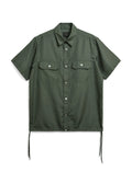 Unisex Non Down Military Half-Sleeve Shirts