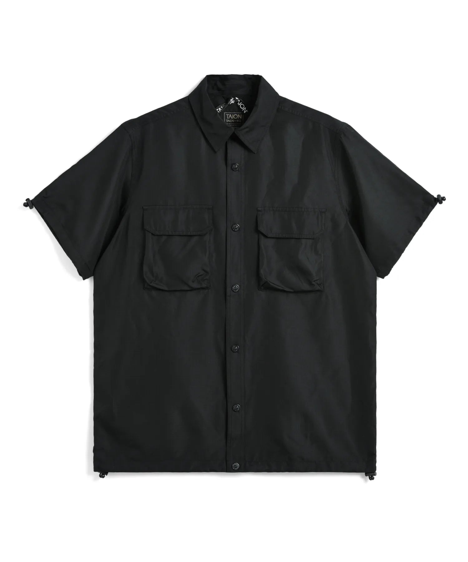 Unisex Non Down Military Adjust Shirts <Half Sleeve>