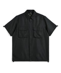 Unisex Non Down Military Adjust Shirts <Half Sleeve>