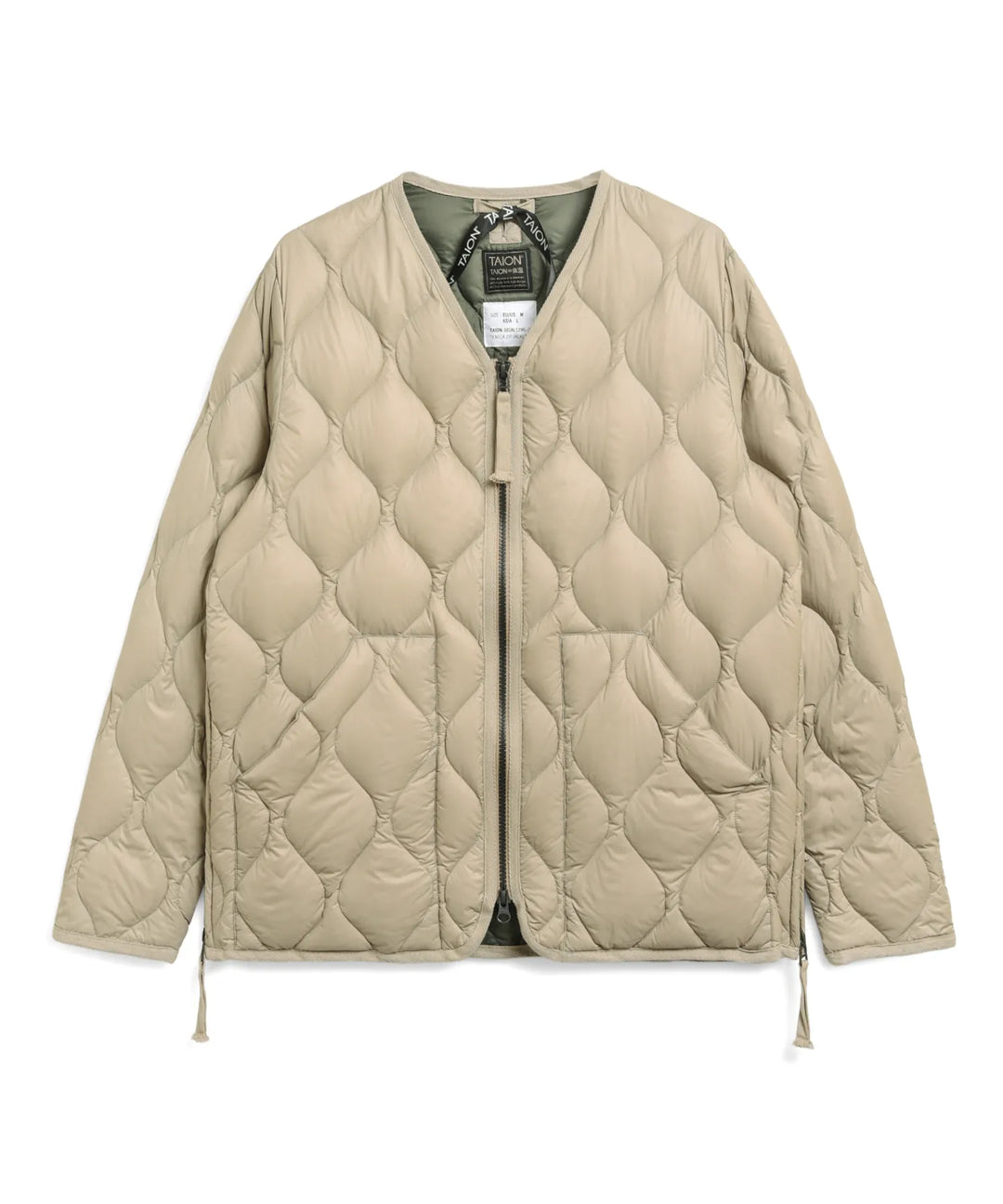 Unisex Military W-Zip V-Neck Down Jacket (Soft Shell) – TAION US