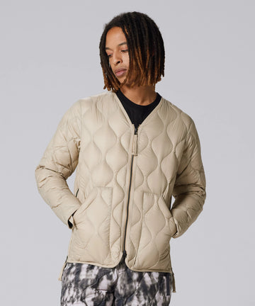 Unisex Military W-Zip V-Neck Down Jacket (Soft Shell) – TAION US