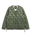 Unisex Military W-Zip V-Neck Down Jacket (Soft Shell)