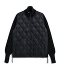 Unisex Military Hi Neck Knit + Down (Soft Shell)