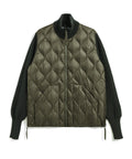 Unisex Military Hi Neck Knit + Down (Soft Shell)