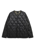 Unisex Military Crew Neck Down Jacket (Soft Shell)