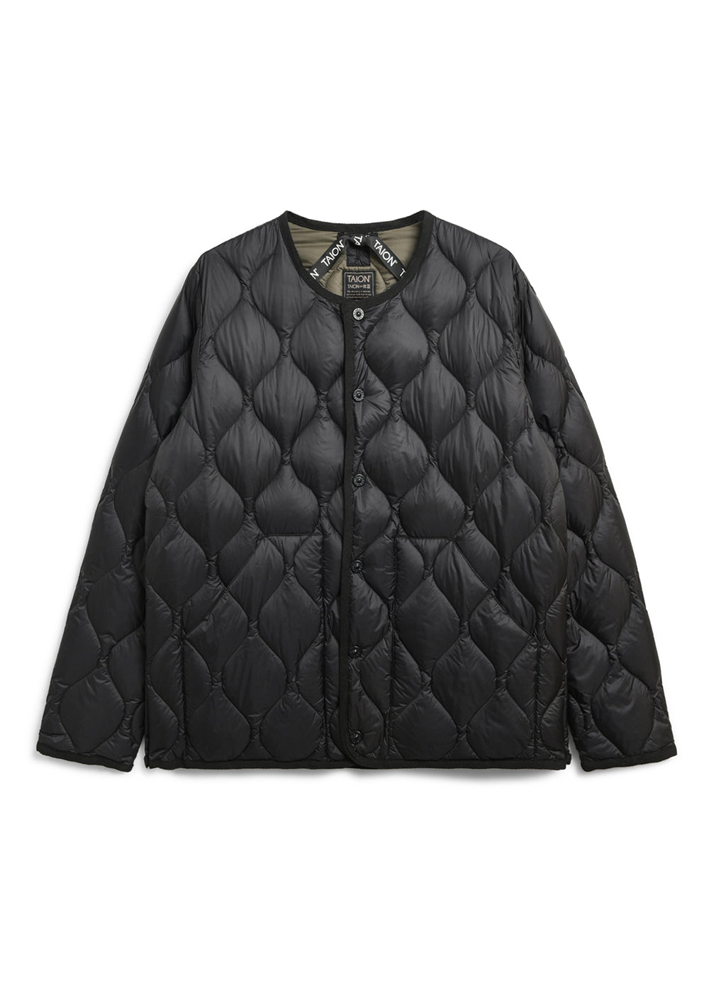 Unisex Military Crew Neck Down Jacket (Soft Shell) – TAION US