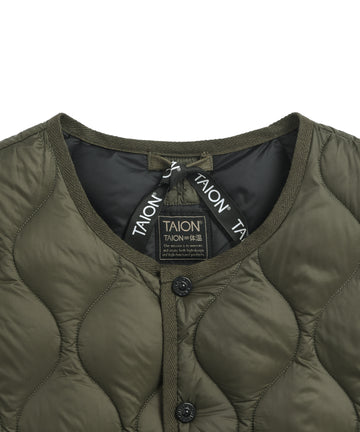 Unisex Military Crew Neck Down Jacket (Soft Shell) – TAION US