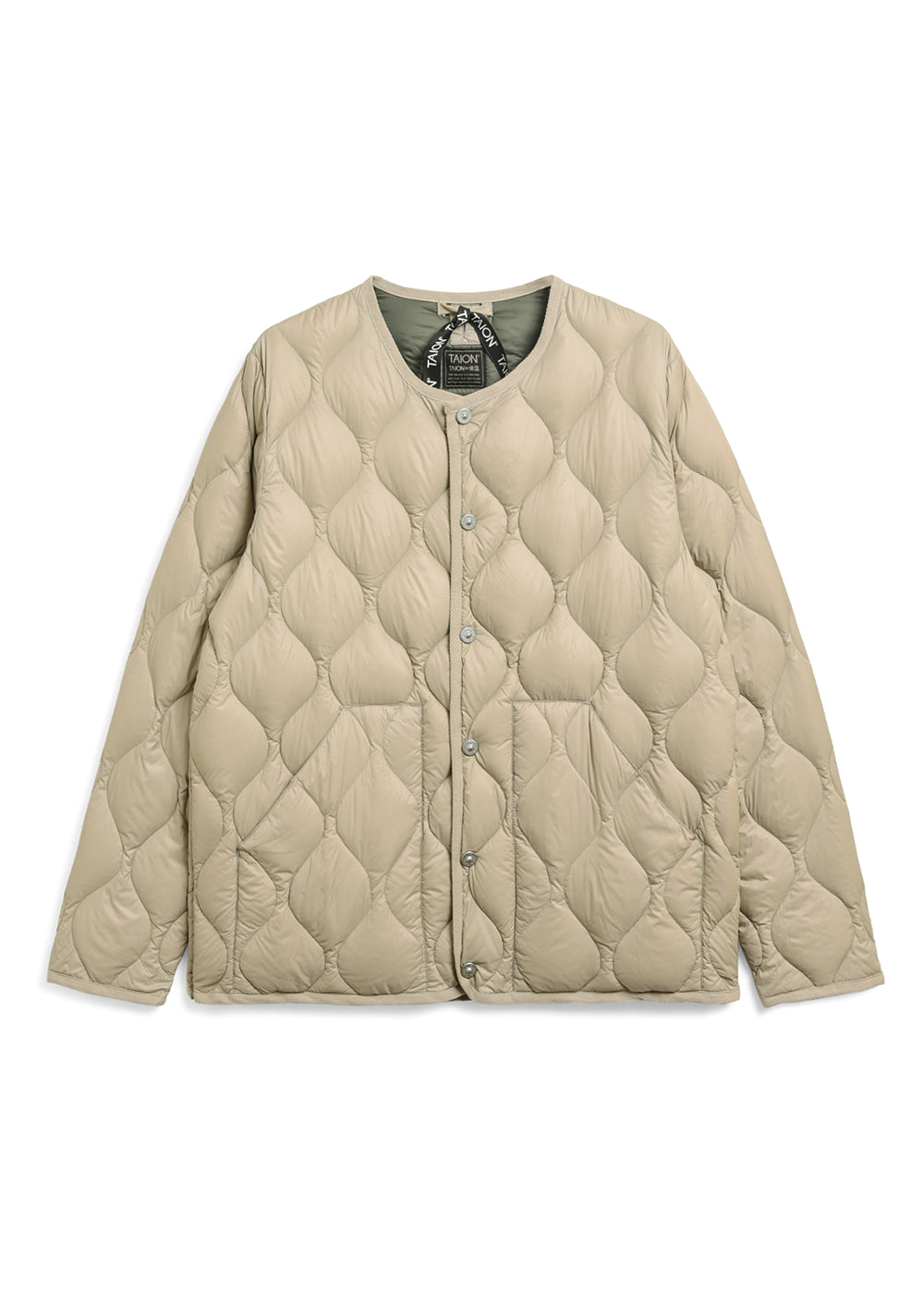 Unisex Military Crew Neck Down Jacket (Soft Shell) – TAION US