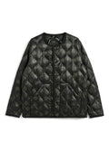 Unisex Military Crew Neck Down Jacket (Soft Shell)