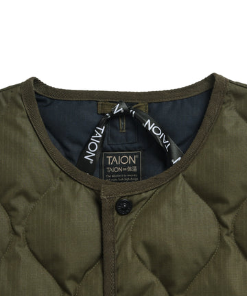 Unisex Military Crew Neck Down Jacket (Hard Shell) – TAION US