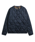 Unisex Military Crew Neck Down Jacket (Hard Shell)