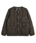 Unisex Work Crew Neck Down Jacket