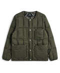 Unisex Work Crew Neck Down Jacket