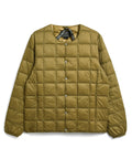 Unisex Basic Crew Neck Down Jacket