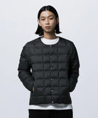 TAION Unisex Basic Crew Neck Down Jacket - Black