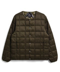 Unisex Basic Crew Neck Down Jacket