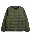 Unisex Basic Crew Neck Down Jacket