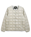 Unisex Basic Crew Neck Down Jacket