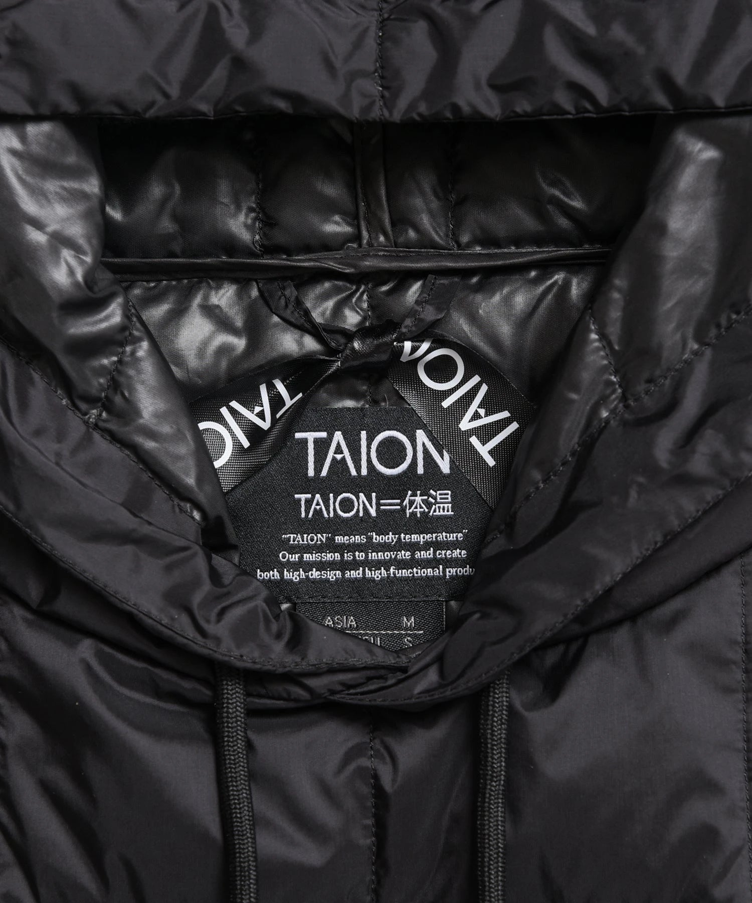 TAION Unisex Basic Over Size Down Parka