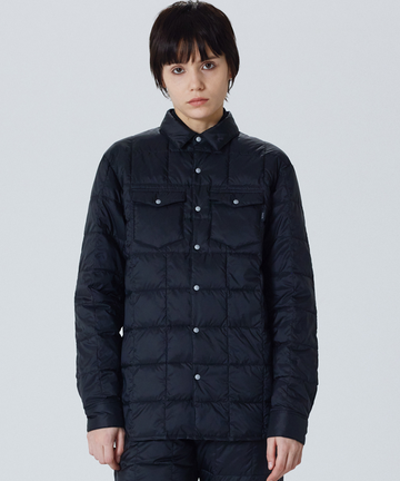 Unisex Basic W-Pocket Down Shirts – TAION US