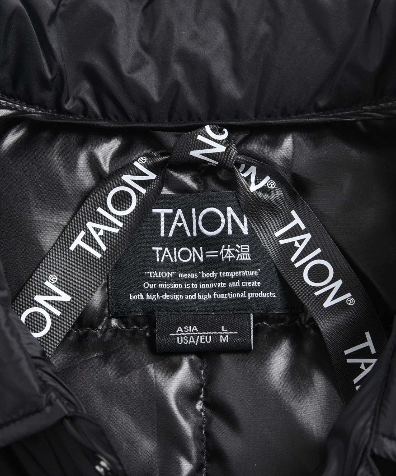 TAION Unisex Basic Down Coach Jacket