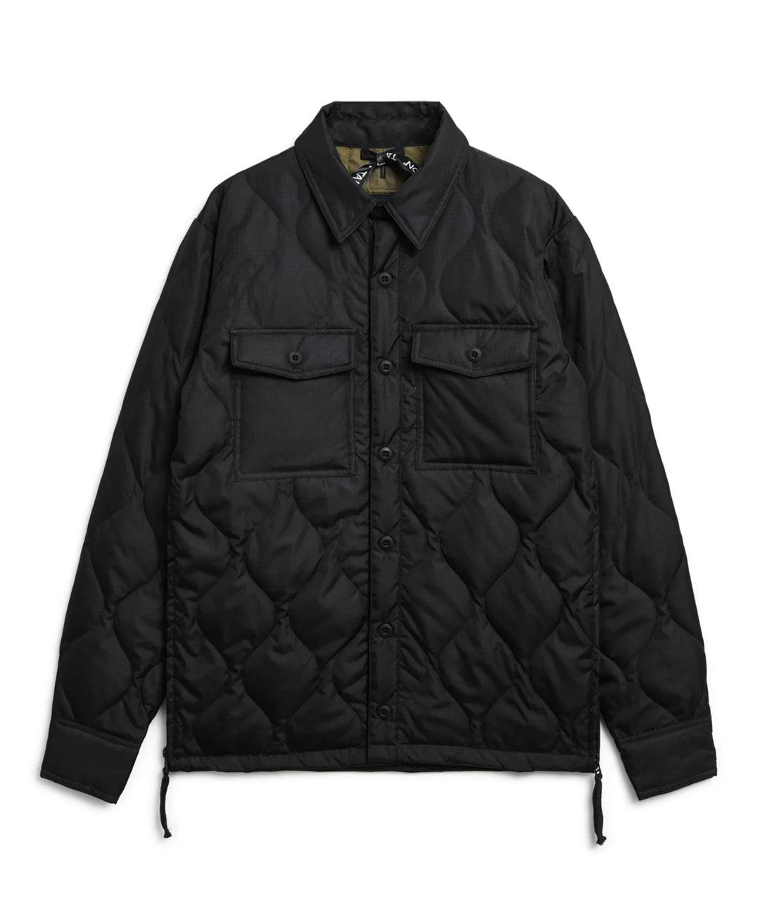 ジャケット・アウター tanmenC.P. Company Taylon Mixed JK Unisex Military M65 Liner W-Zip Short Down Jacket (Soft