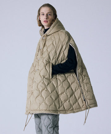 ジャケット・アウター TAION MILITARY SIBLE DOWN CAPE Unisex Military Down Cape – TAION US