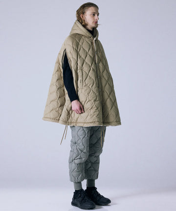 ジャケット・アウター TAION MILITARY SIBLE DOWN CAPE Unisex Military Down Cape – TAION US