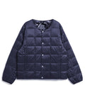 Kids Basic Crew Neck Button Down Jacket