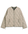 Unisex Military M65 Liner W-Zip Short Down Jacket (Soft Shell)