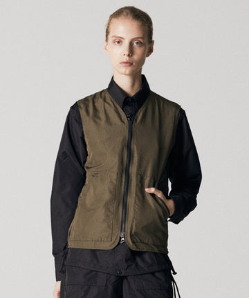 Unisex Non Down Military Reversible V Neck Vest – TAION US Unisex Non Down Military Reversible V Neck Vest – TAION US