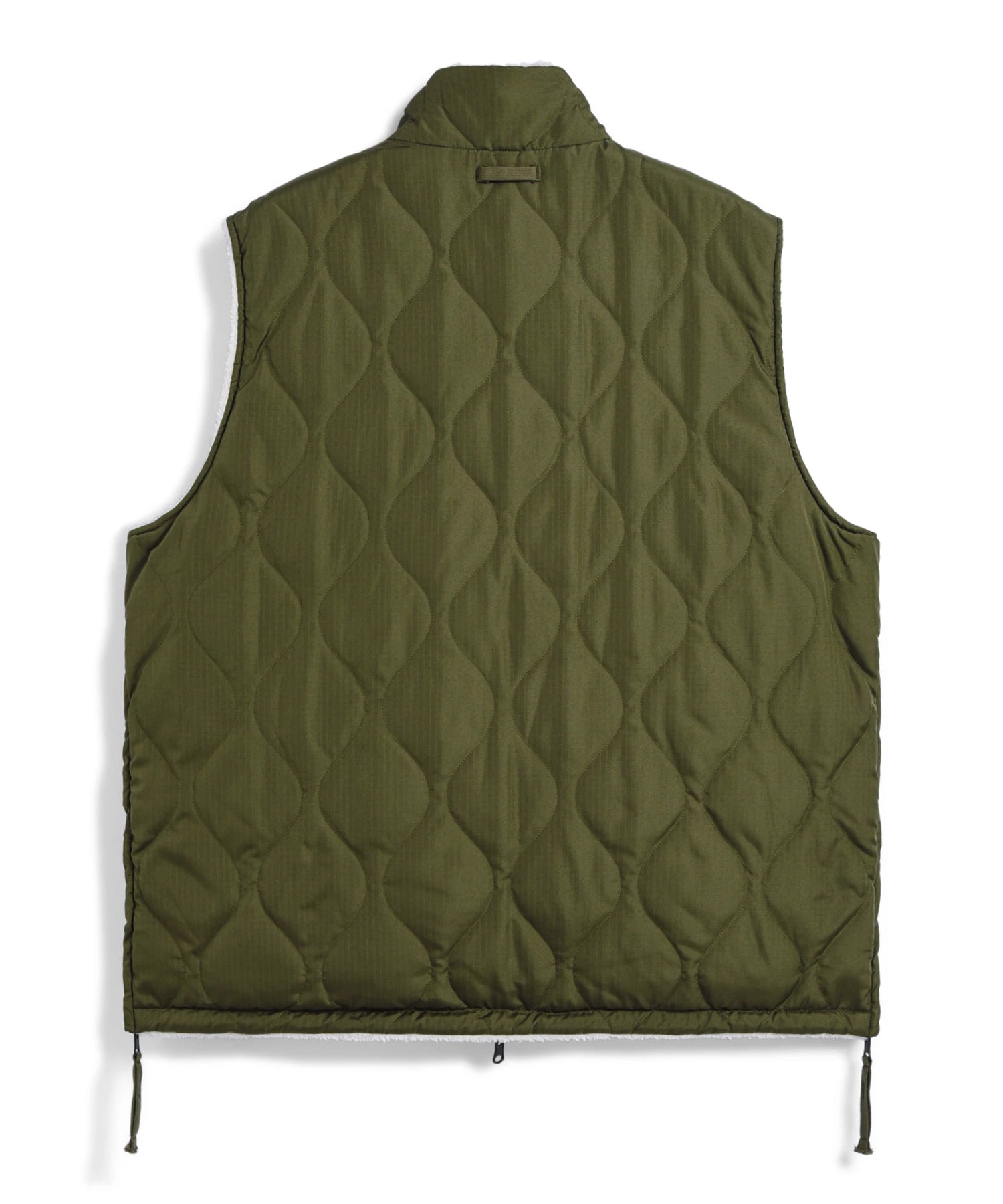 TAION Unisex Military Reversible Hi-Neck Down Vest (Hard Shell)