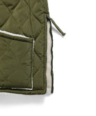 TAION Unisex Military Reversible Hi-Neck Down Vest (Hard Shell)