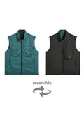 Unisex Non Down Mountain Reversible W-Zip Vest