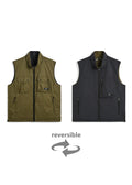 Unisex Non Down Mountain Reversible W-Zip Vest