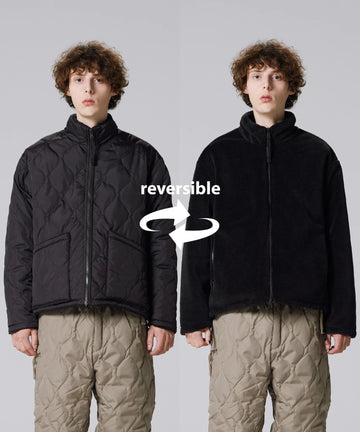 Unisex Military Reversible Hi Neck Down Jacket (Hard Shell) – TAION US