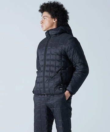 Unisex Mountain Reversible Down x Boa Hoodie – TAION US