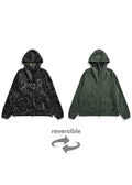 Unisex Non Down Military Reversible W-Zip Parka