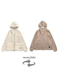 Unisex Non Down Military Reversible W-Zip Parka