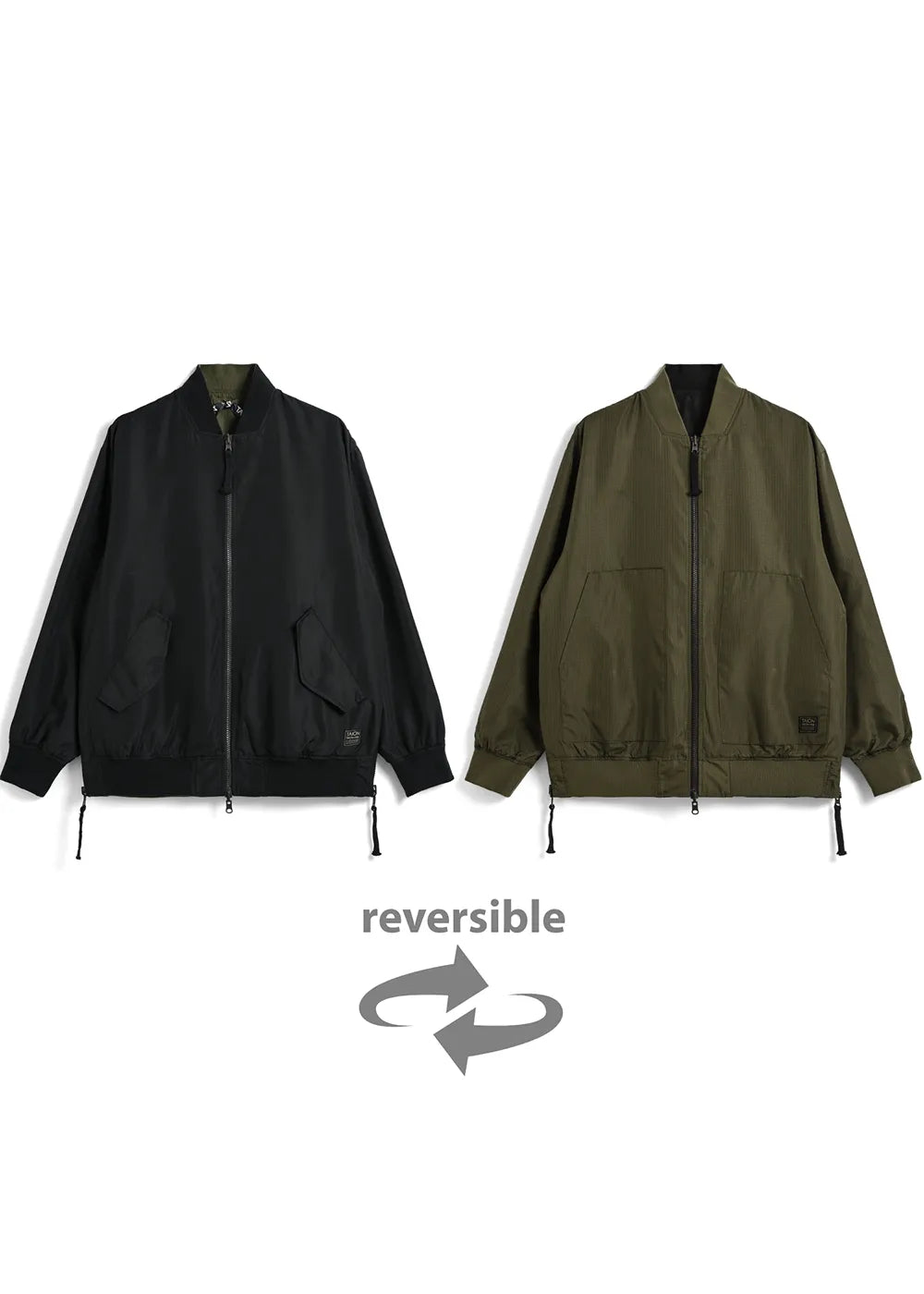 Unisex Non Down Military Reversible MA-1 – TAION US Unisex Non Down Military Reversible MA-1 – TAION US