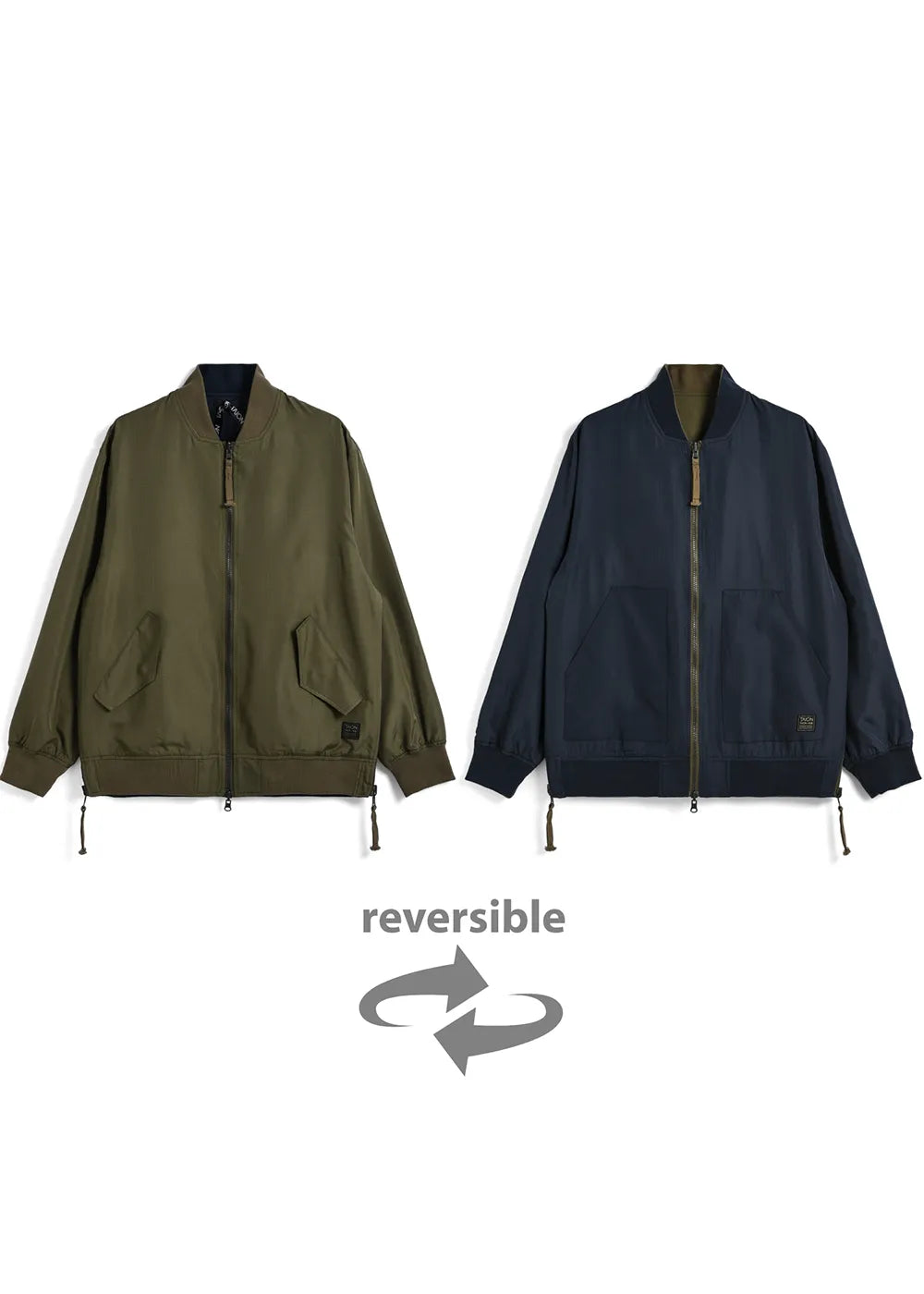 Unisex Non Down Military Reversible MA-1 – TAION US