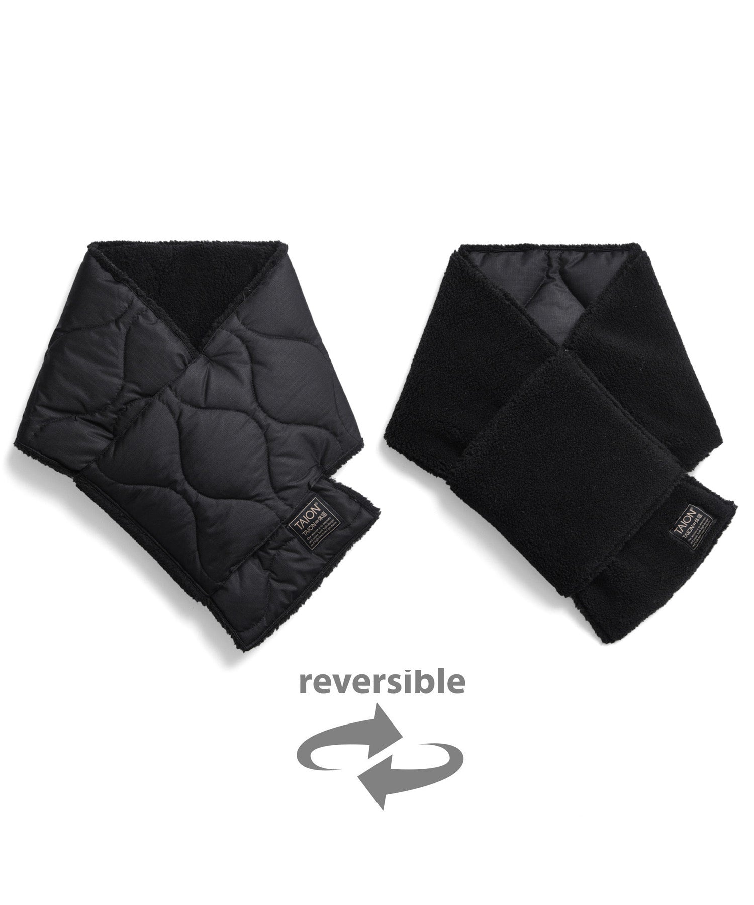 Military Reversible Down Scarf (Hard Shell)