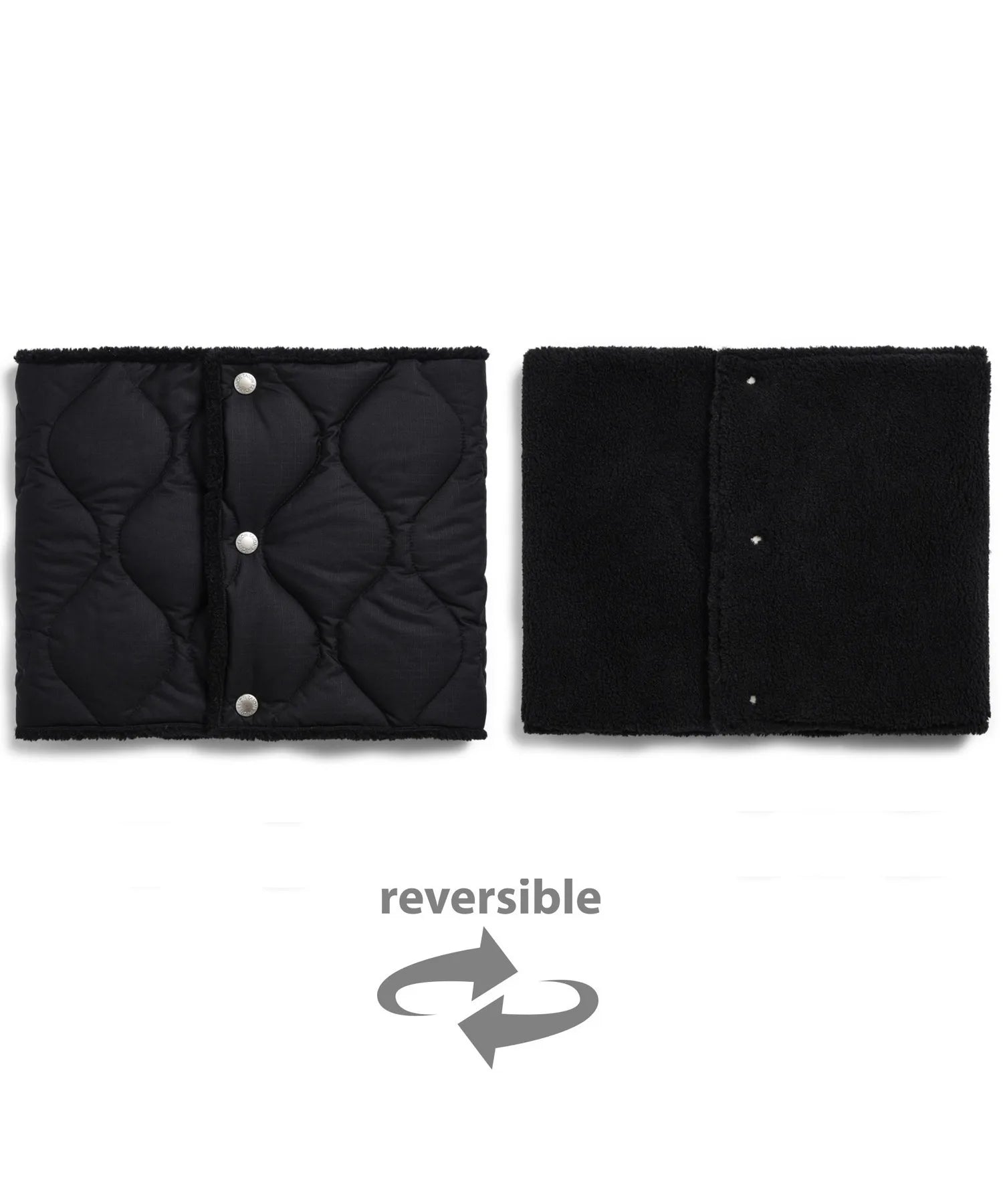 Military Reversible Down Neck Warmer (Hard Shell)