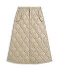 Women's Military Snap Button Down Skirt (Soft Shell)