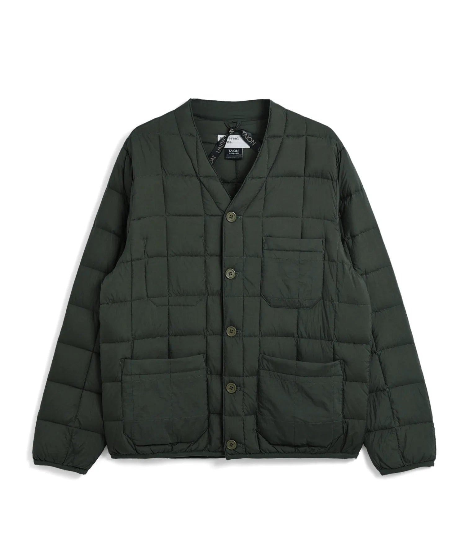 Universal Works. x TAION Down Cardigan