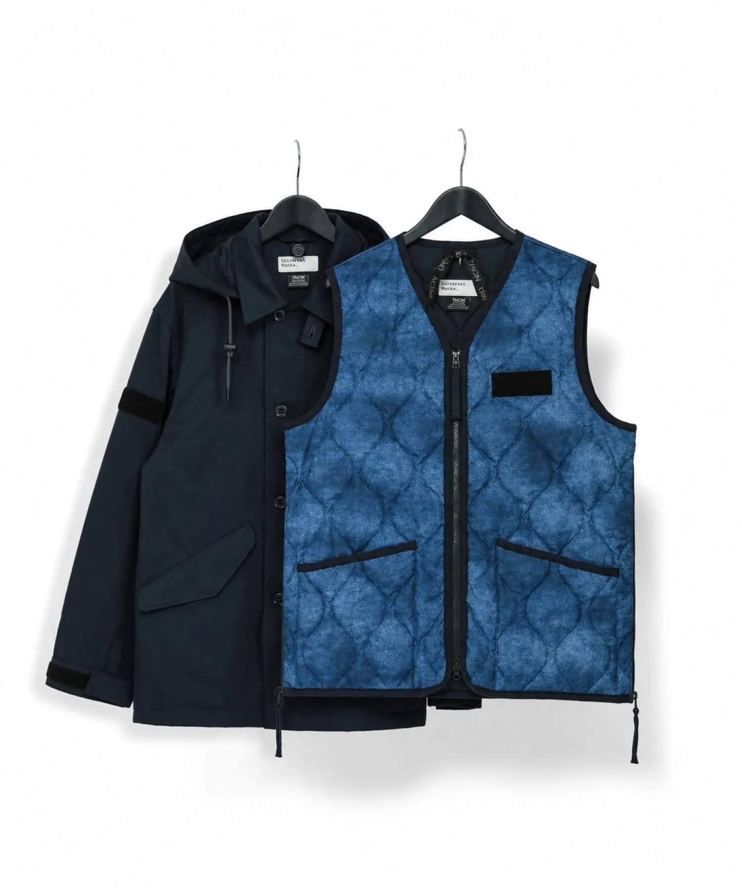 Universal Works. x TAION RAF Military Jacket + Military Down Vest